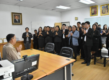 **บุคลากรศูนย์ฯ 1 ร่วมต้อนรับท่านอนุรัตน์ เลื่อนลอย ... พารามิเตอร์รูปภาพ 9
