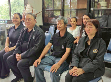 บุคลากรศูนย์ฯ 1 ร่วมต้อนรับท่านอธิบดีกรมส่งเสริมสหกรณ์ ... พารามิเตอร์รูปภาพ 9